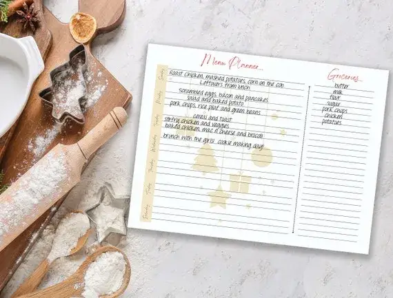 planowanie menu świątecznego harmonogram przygotowań