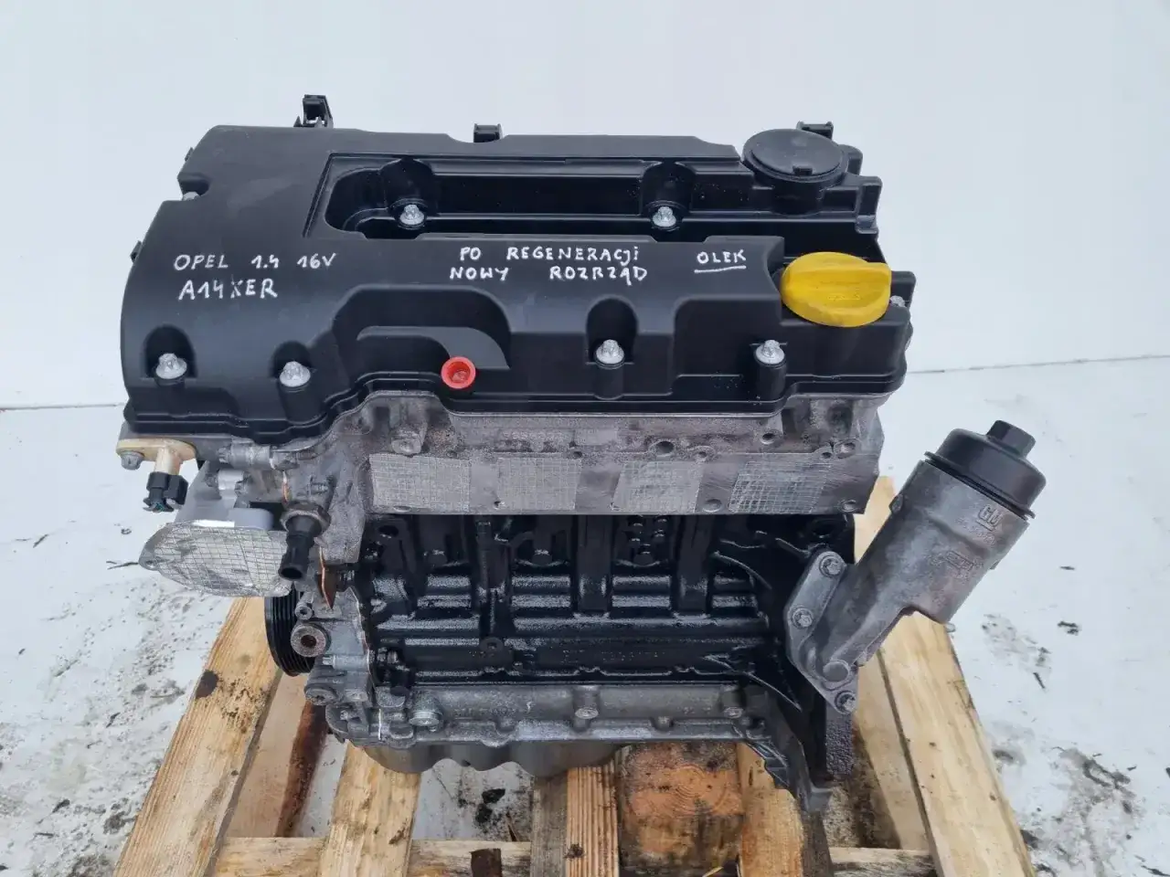 Silnik Opel Corsa D 1.4 benzyna A14XER po regeneracji, z nowym rozrządem. Gotowy do montażu.