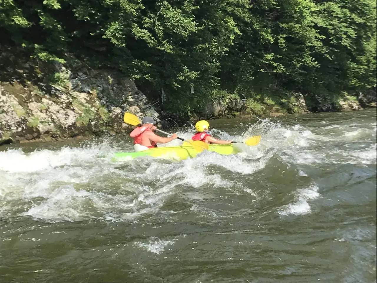 Kajakarstwo górskie Dunajec