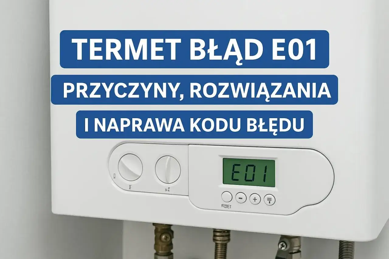 Termet błąd E01: przyczyny, rozwiązania i naprawa kodu błędu. Cyfrowy wyświetlacz kotła pokazuje komunikat E01.