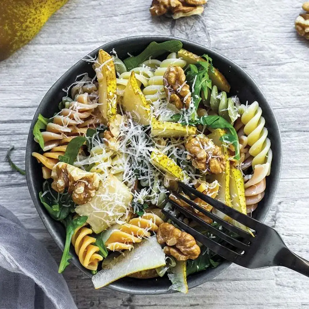 diferentes tipos de pasta corta para ensalada