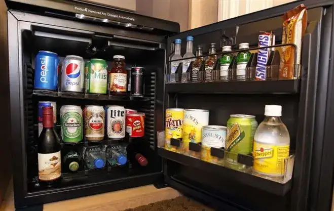 hotel minibar sensor vs manual check