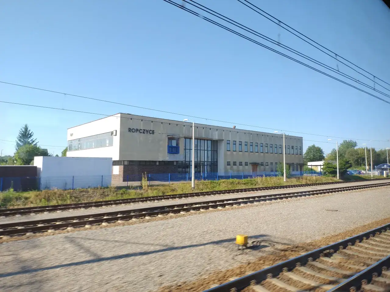 Stacja kolejowa Ropczyce budynek dworca