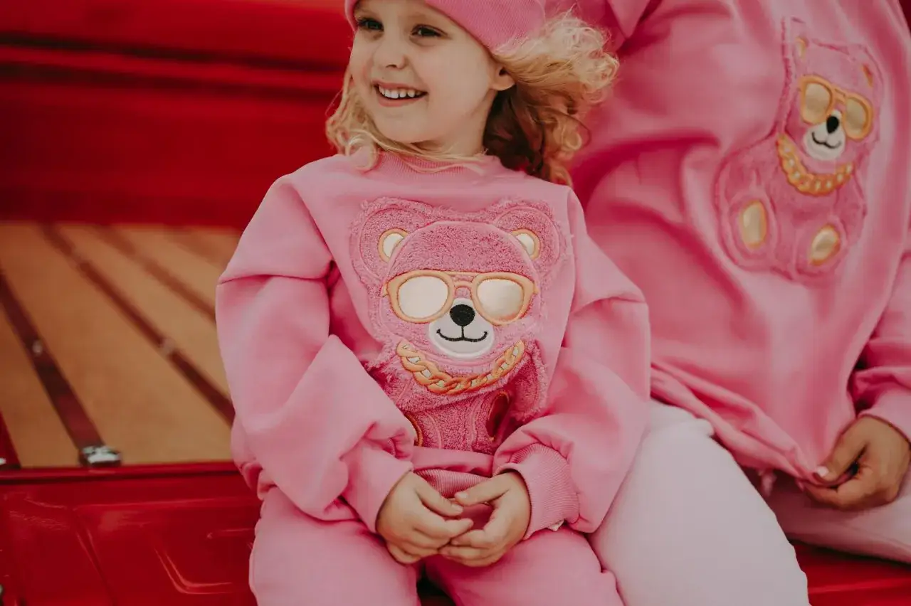 bluza tiktok hoodie oversize dziewczynka