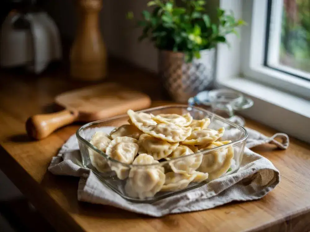 przechowywanie pierogów