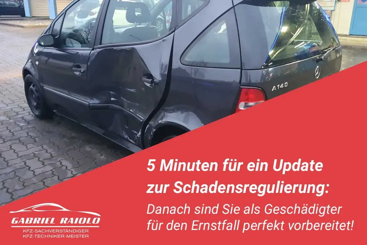Beschädigtes Auto. Wenn die gegnerische Versicherung nicht zahlt, hilft ein Experte bei der Schadensregulierung.