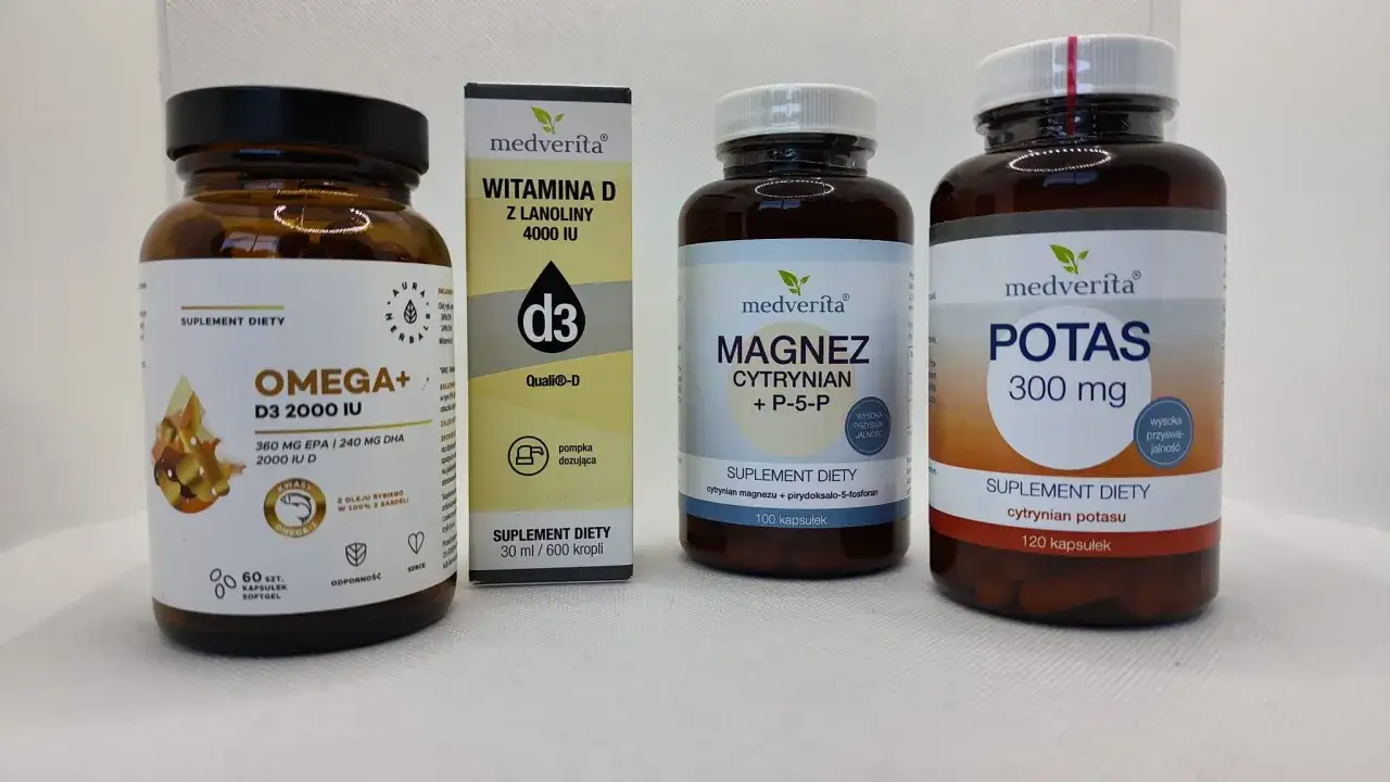 Najważniejsze suplementy dla ogólnego zdrowia, witamina D3 omega-3 magnez