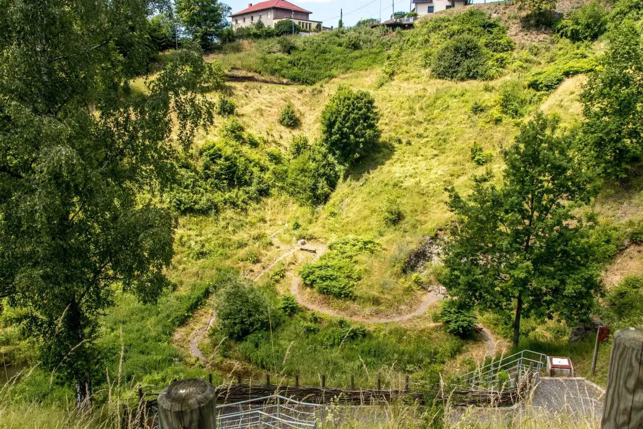 Geopark Góra Świętej Anny kamieniołom nefelinitów