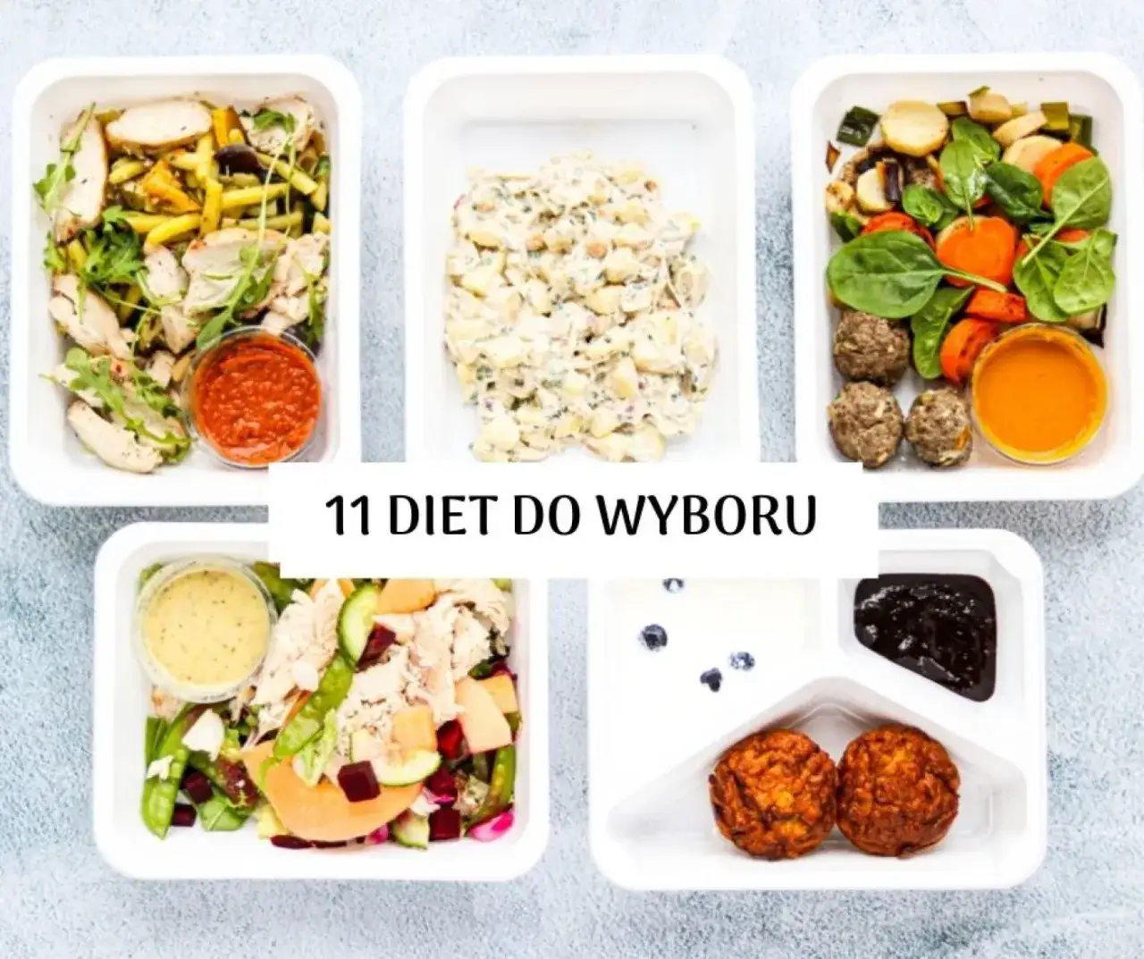 różne rodzaje diet pudełkowych