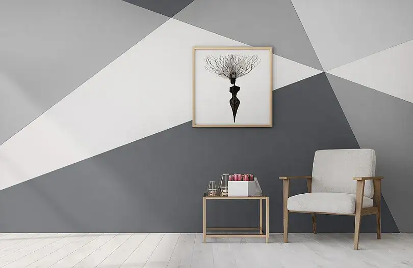 inspiracje wzory na ścianie malowanie