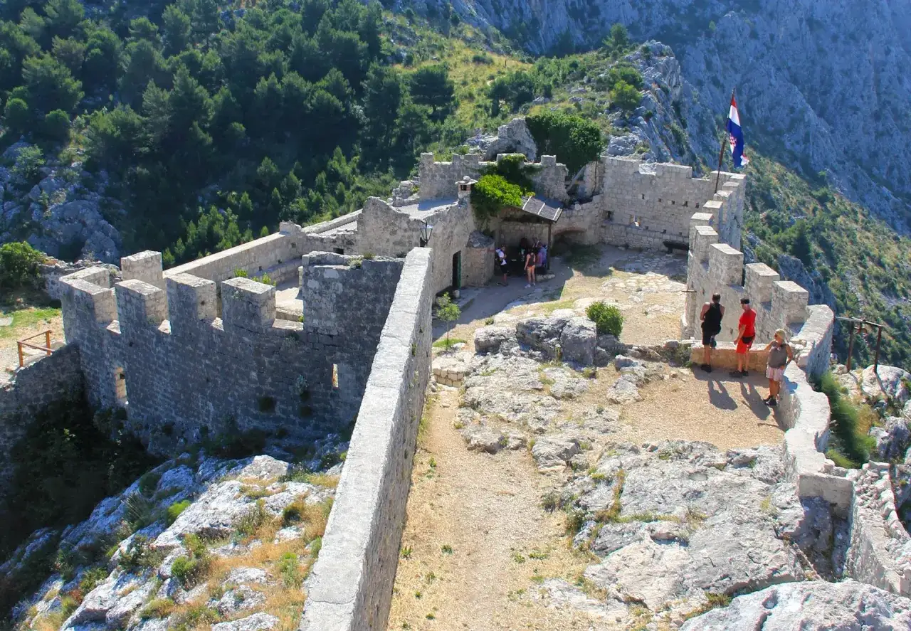 Omiš twierdze Mirabella i Starigrad