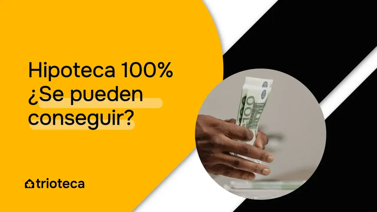 Manos sujetan billetes de 100 euros. El texto pregunta: 