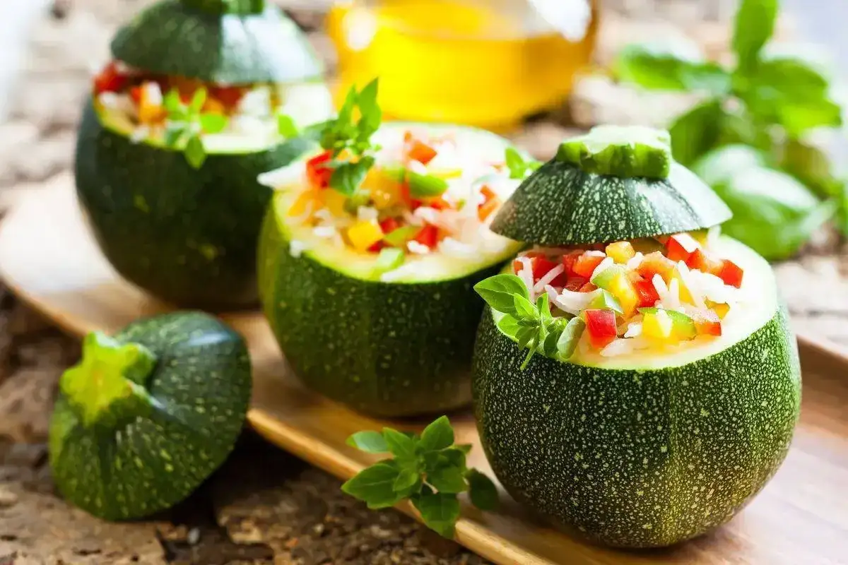 secondi piatti freddi vegetariani colorati
