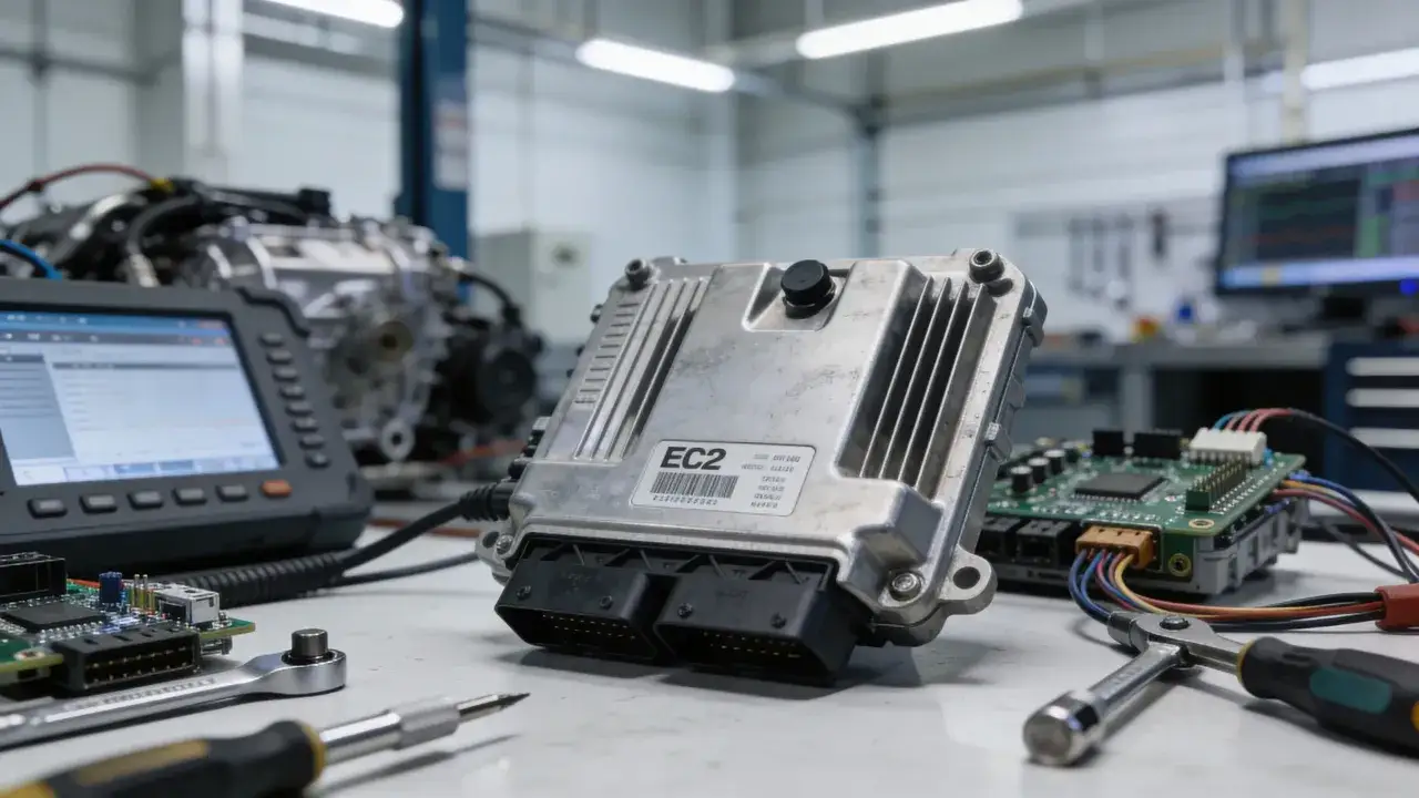 Diagn&oacute;stico automotriz: lectura OBD de DTC confirmados y/o permanentes en unidad de control.