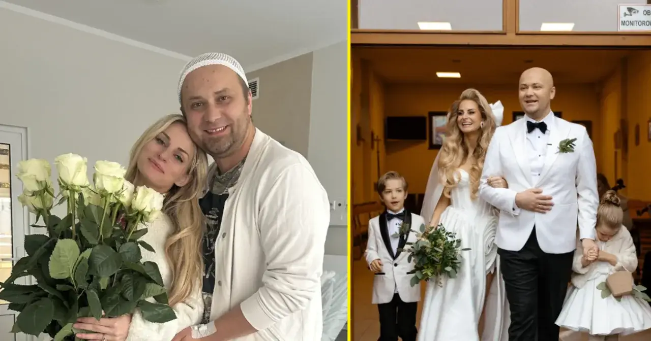 Adrian i jego żona, para ze 