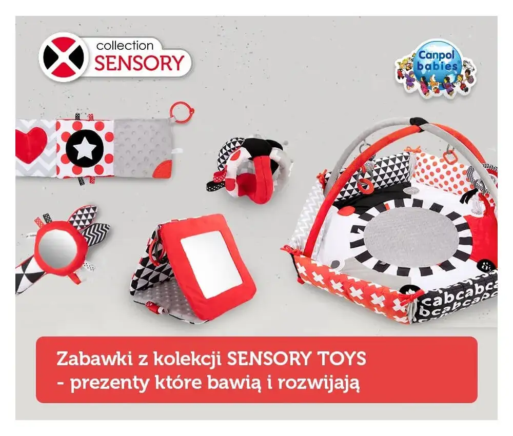 zabawki kontrastowe dla noworodka