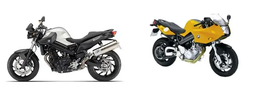 BMW F 800 R przed i po liftingu porównanie