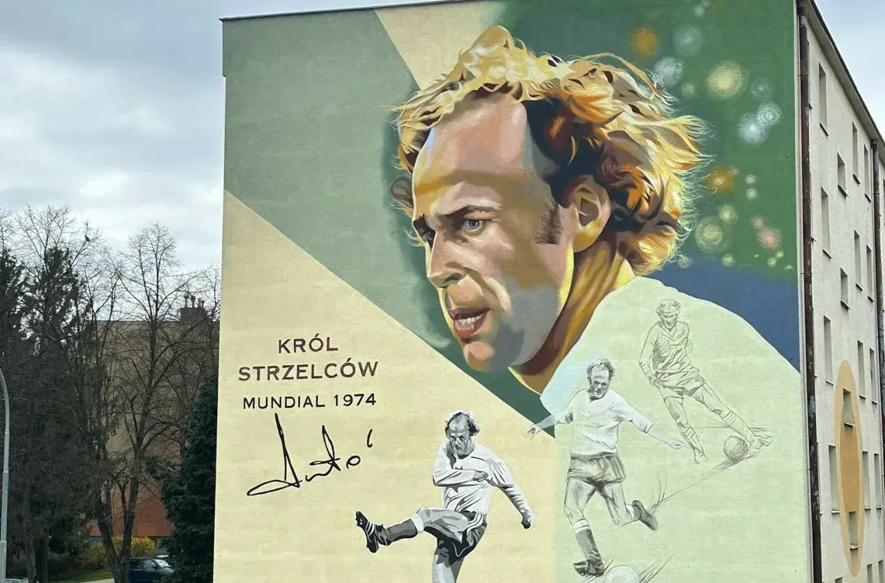 Grzegorz Lato kr&oacute;l strzelc&oacute;w 1974