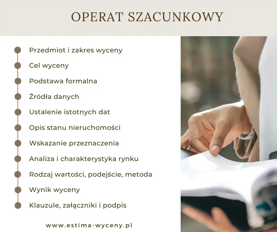 rzeczoznawca majątkowy operat szacunkowy