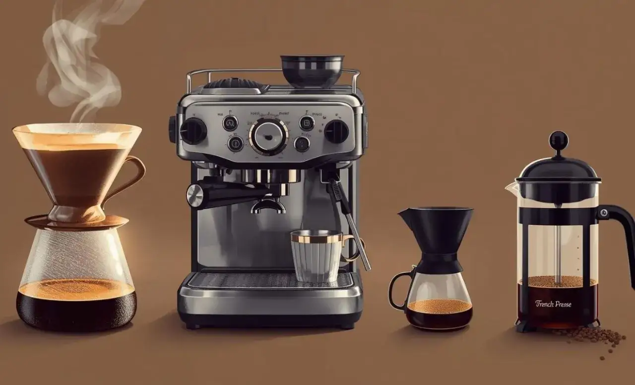 Mokka vs Espresso: Kaffeemaschine, Filterkaffee und French Press im Vergleich.