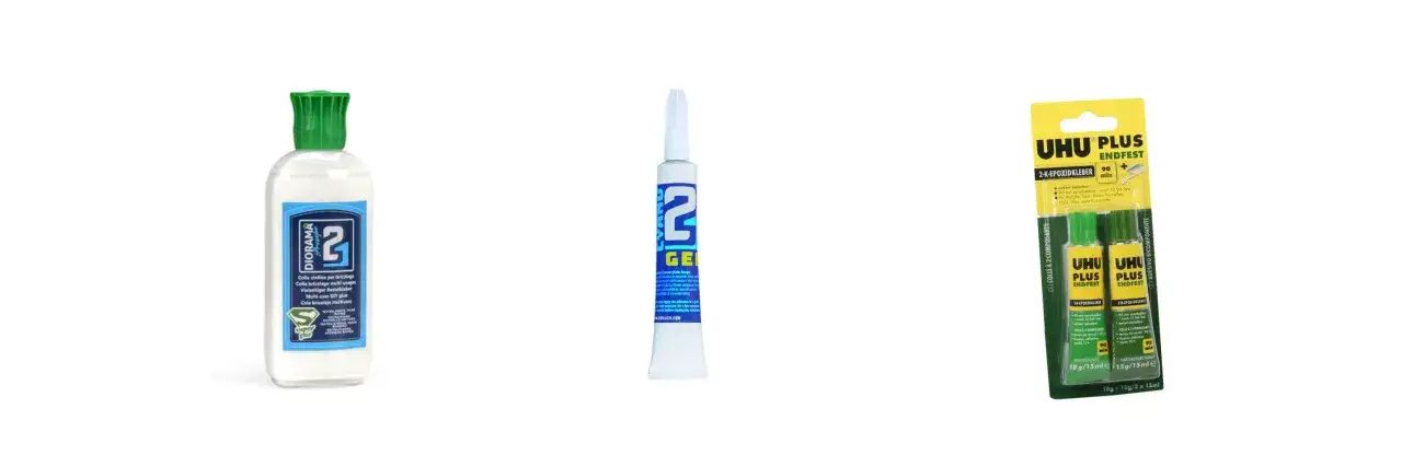 Colla vinilica per bricolage, super glue e adesivo bicomponente UHU PLUS ENDFEST, perfetti per ogni progetto creativo, come un vero mod podge vinavil.