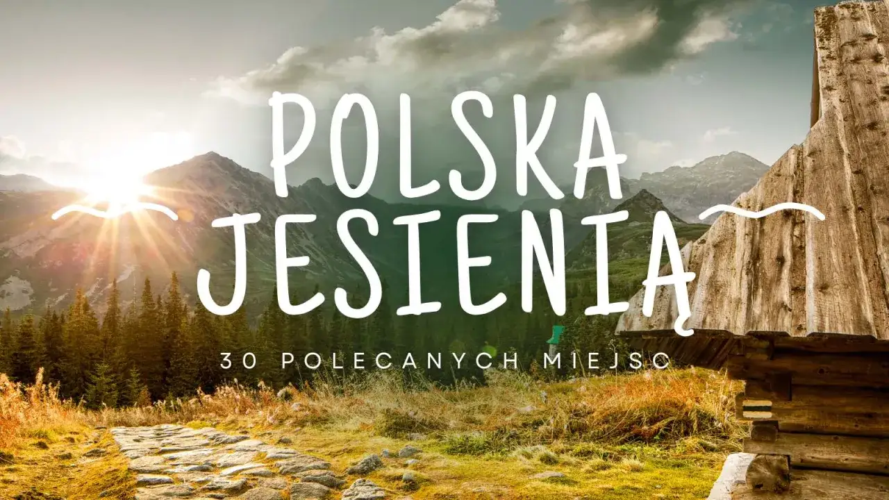 Gdzie na weekend z dzieckiem jesienią? Tatry jesienią zachwycają! Kamienna ścieżka, słońce, góry i drewniana chata.