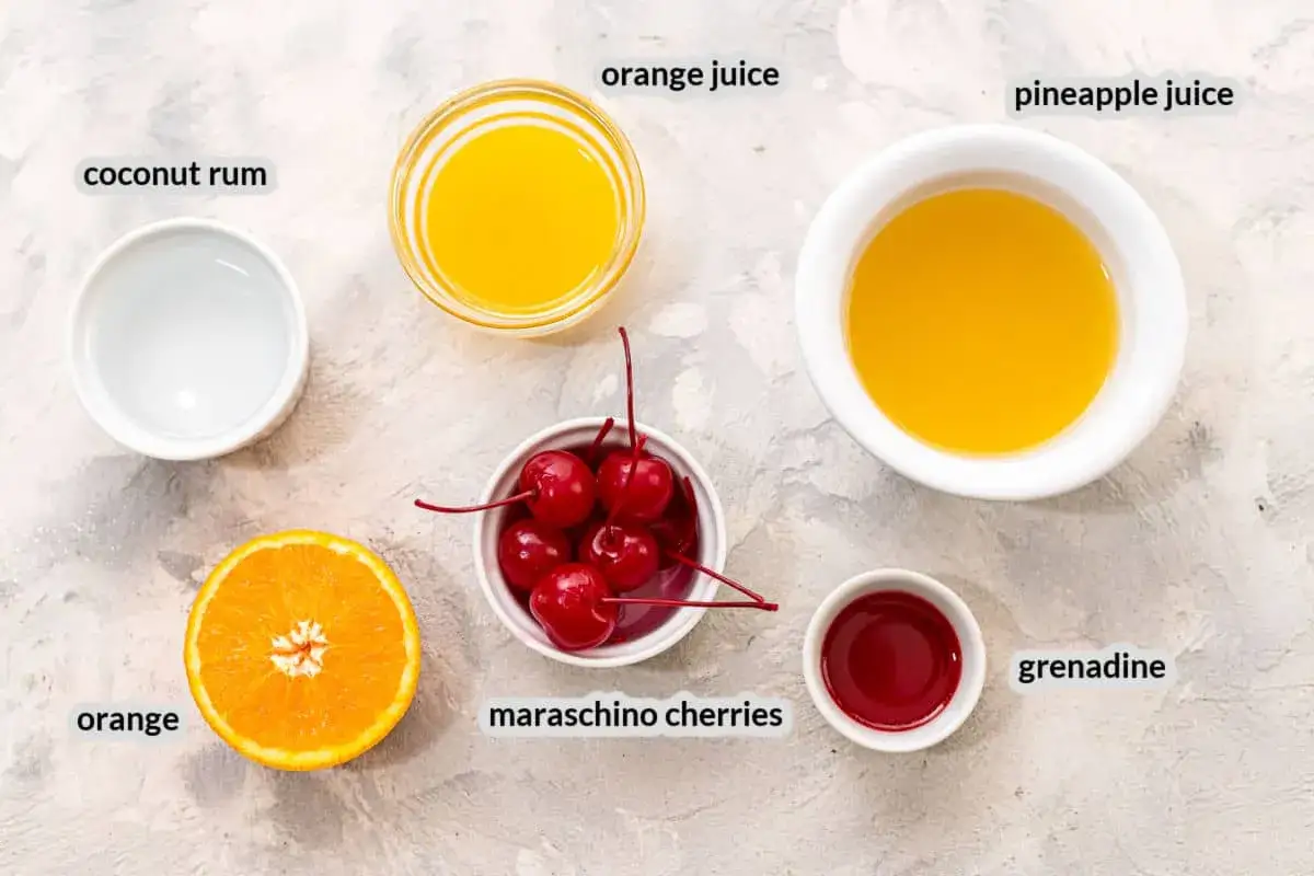 Malibu Orange drink recipe