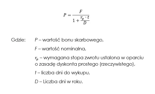 Obliczanie rentowności bonów skarbowych przykład