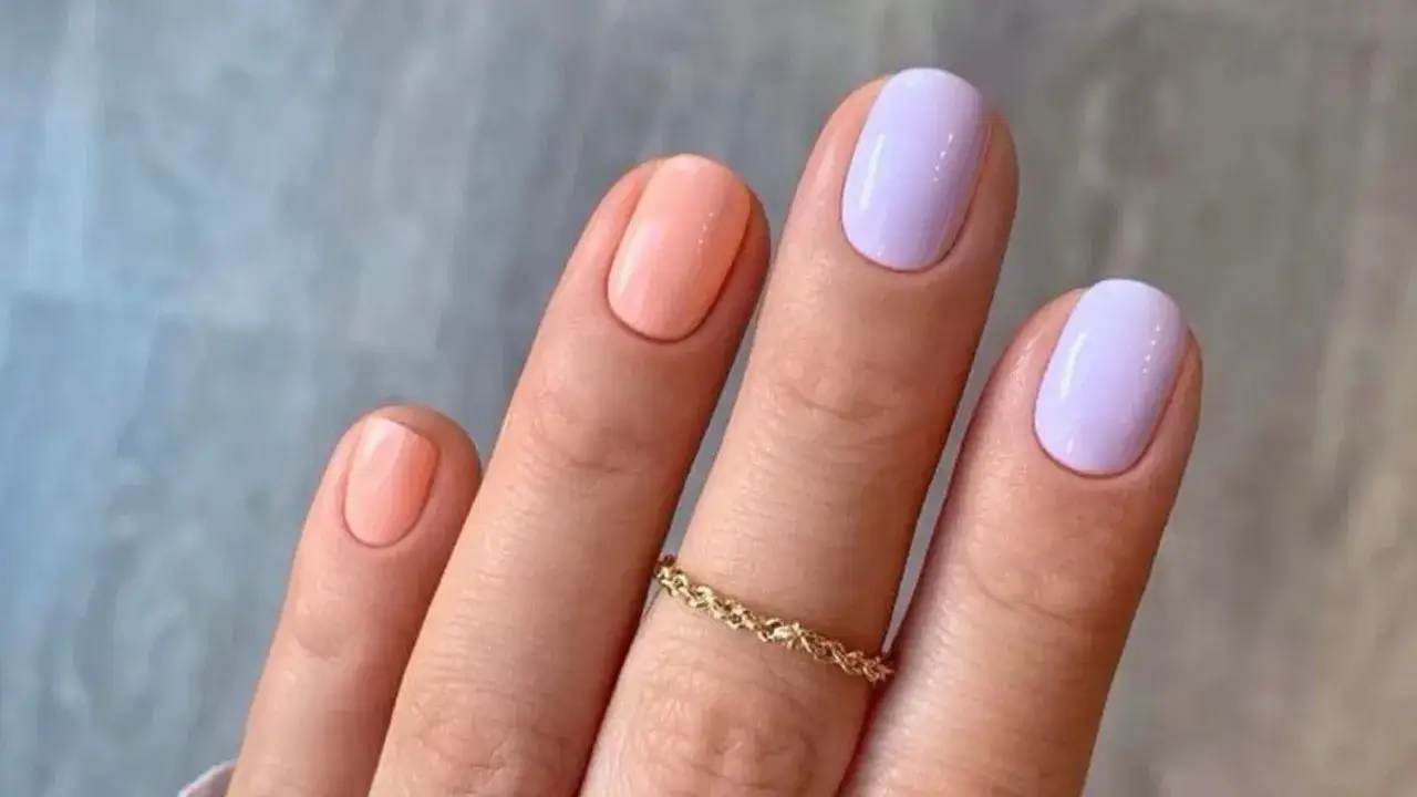 Glitzer N&auml;gel kurze N&auml;gel vs lange N&auml;gel