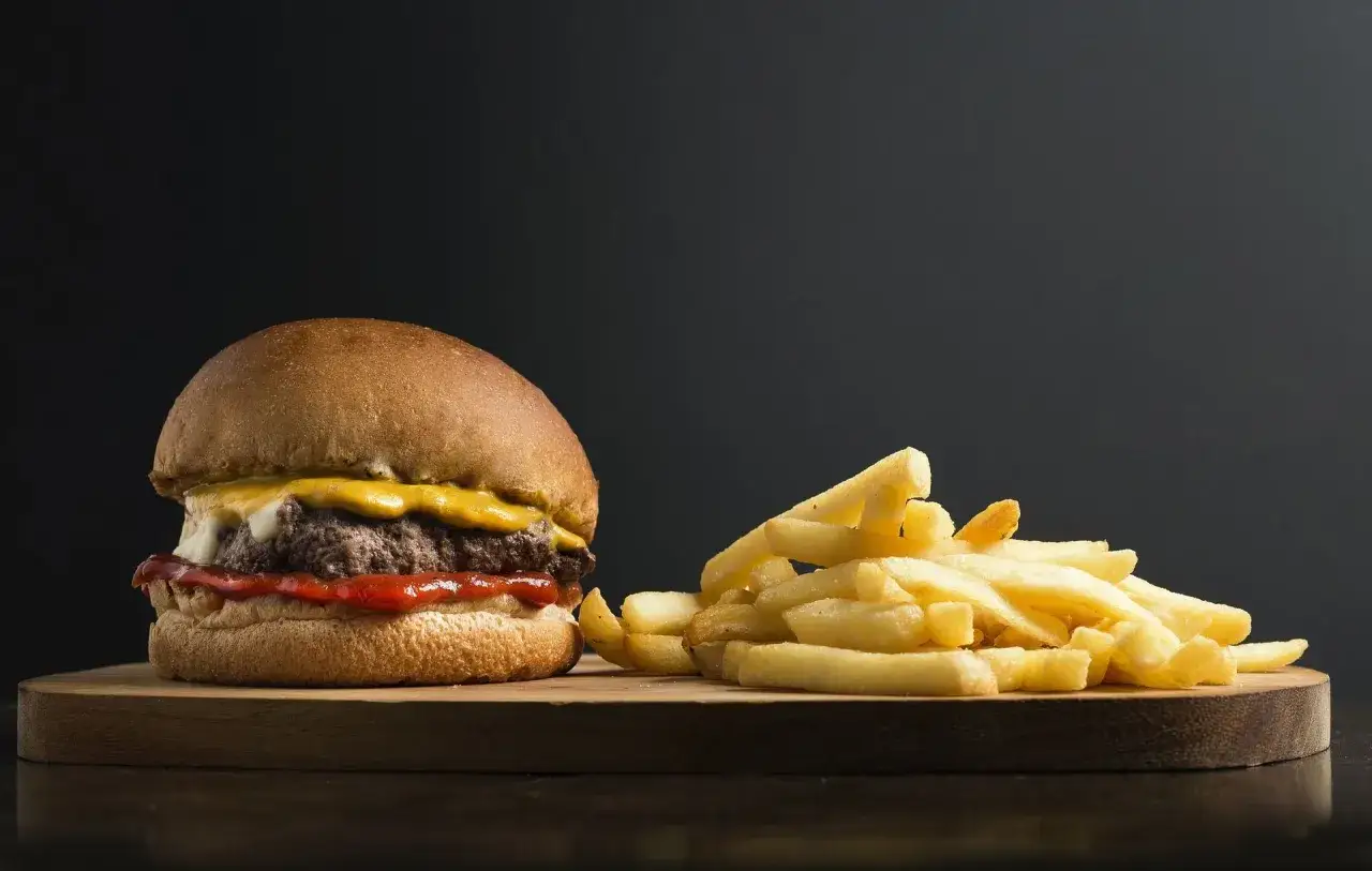 Energylandia fast food frytki burgery