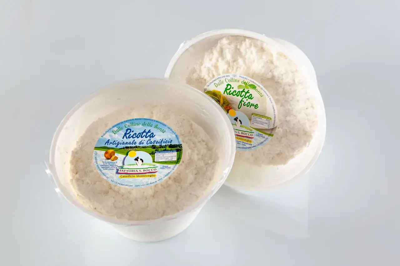 Due confezioni di ricotta fresca artigianale, 
