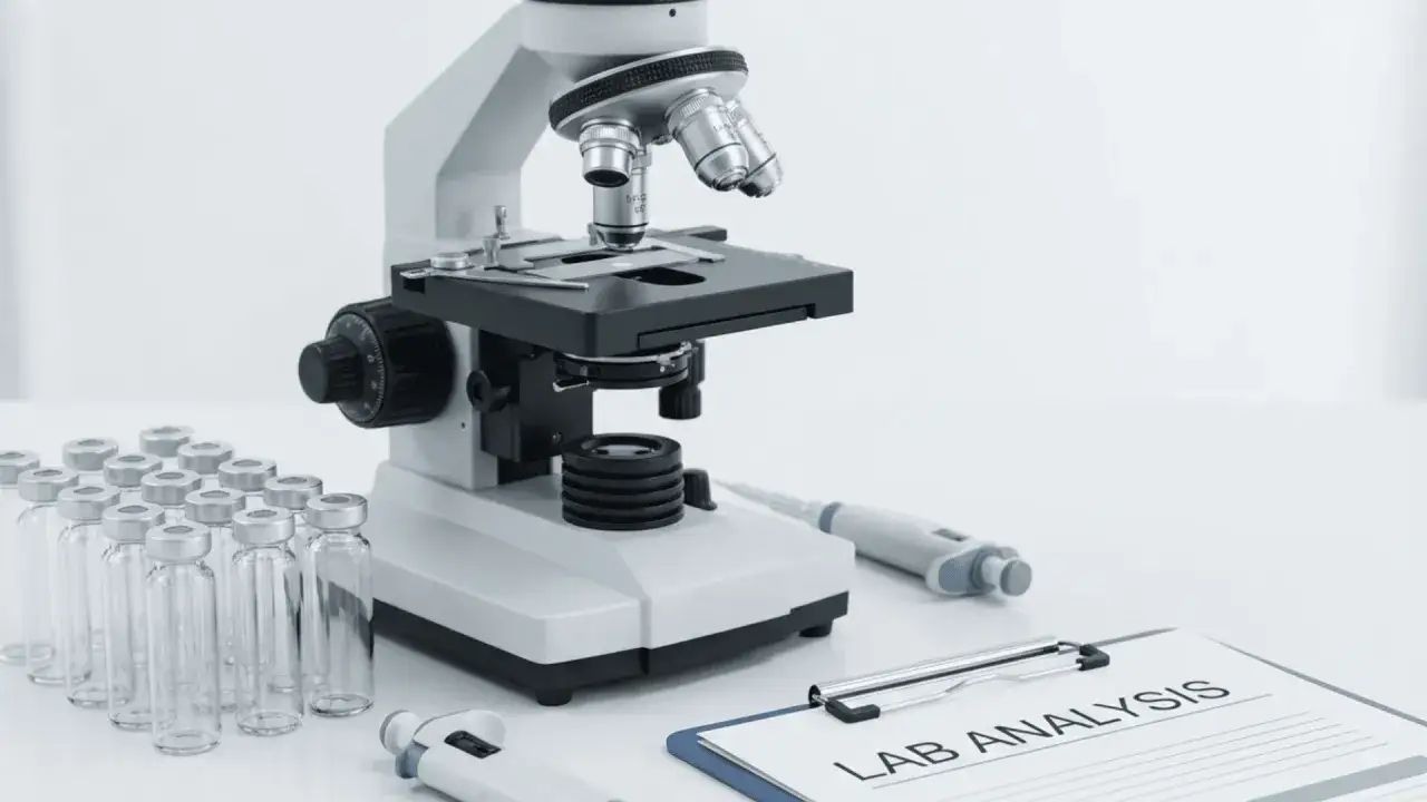 mikroskop laboratoryjny badanie plemników