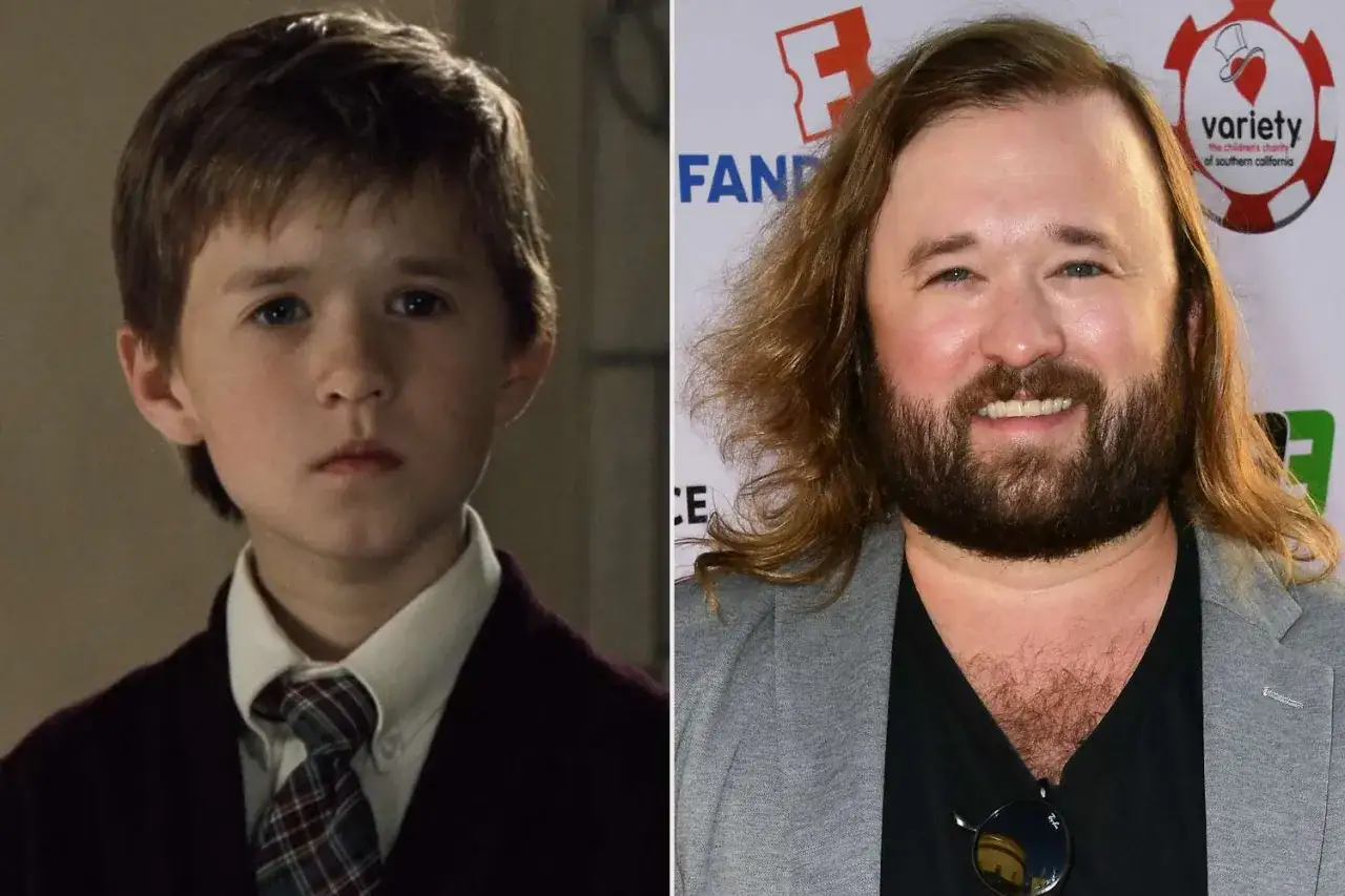 Haley Joel Osment jako dziecko i dorosły. Gwiazda filmu