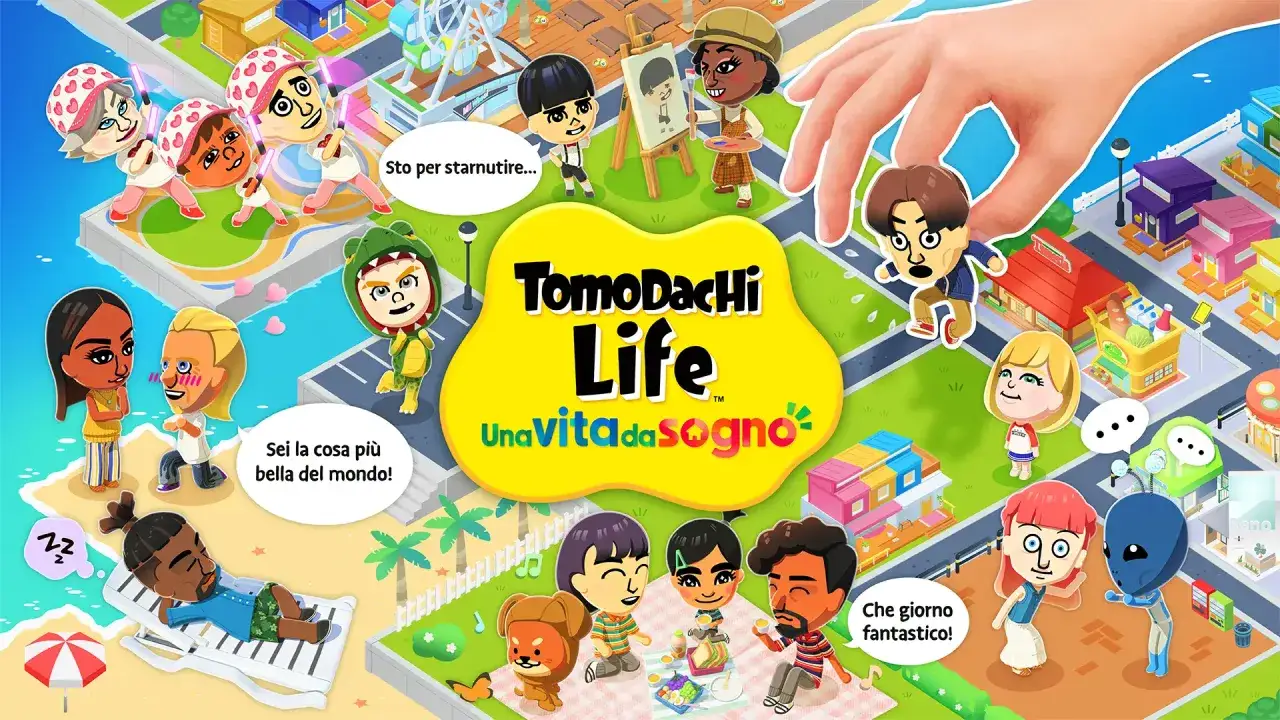 Personaggi colorati e un'isola in Tomodachi Life 2, dove la vita &egrave; un sogno. Un'esperienza divertente e piena di sorprese!