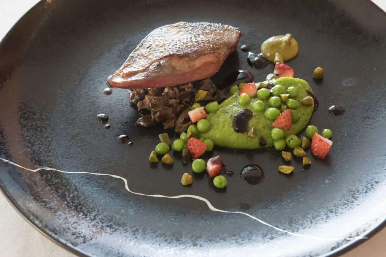 Plat gastronomique étoilé Lyon