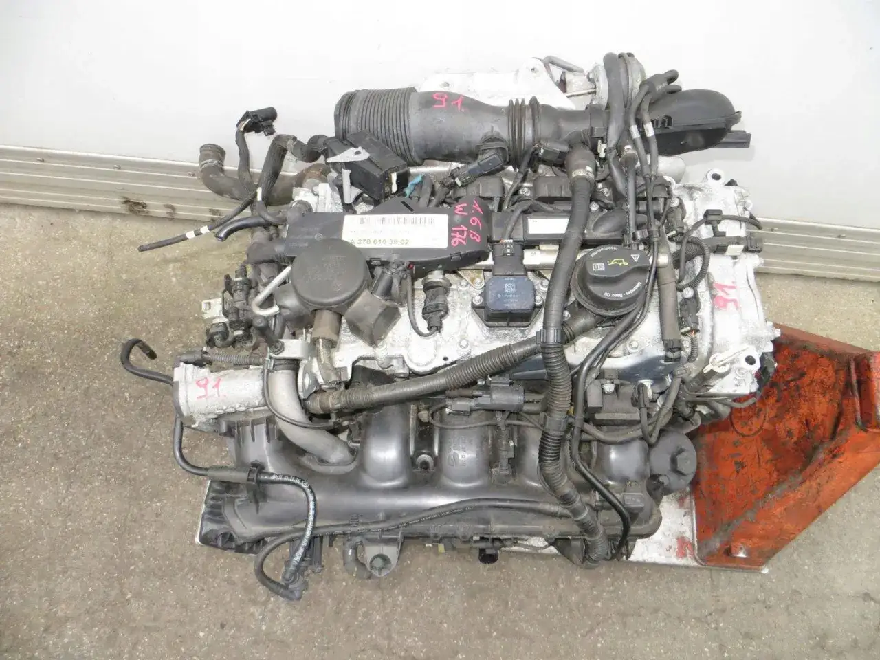 Mercedes A-Klasa W176 silnik M270