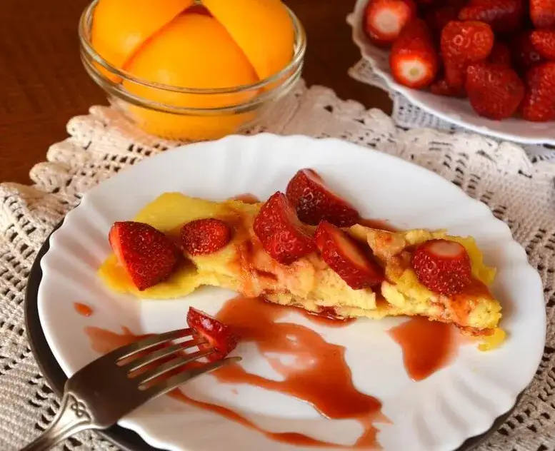 różne rodzaje omletów na słodko