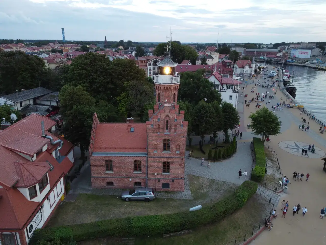 Latarnia Morska Ustka widok z g&oacute;ry