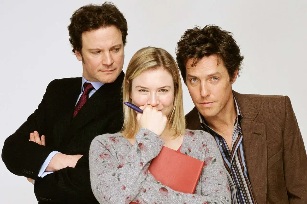 obsada filmu Bridget Jones Renée Zellweger Colin Firth Hugh Grant