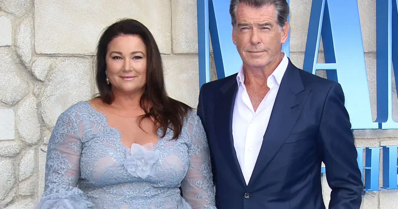 Pierce Brosnan z żoną Keely Shaye Smith na premierze Mamma Mia! Here We Go Again.