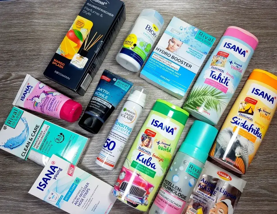 Rossmann Clean Scents Bestseller Collage