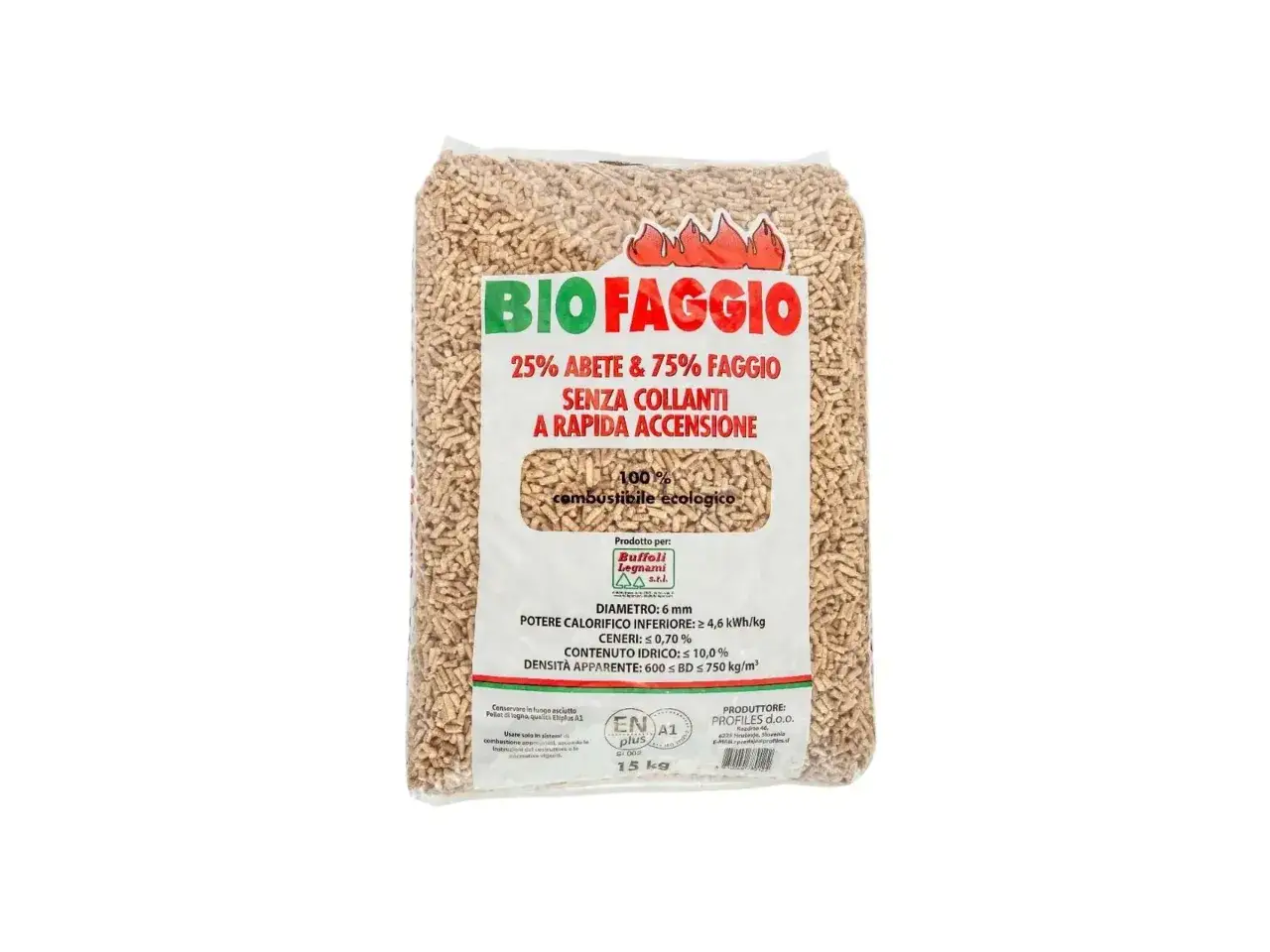 Sacco di pellet 