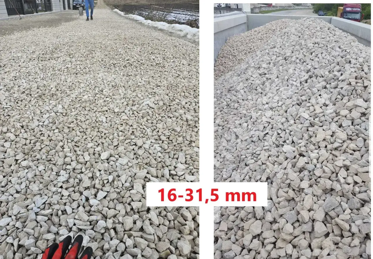 Kruszywo kamienne o frakcji 16-31,5 mm. Zastanawiasz się, ile waży kubik kamienia klińca?