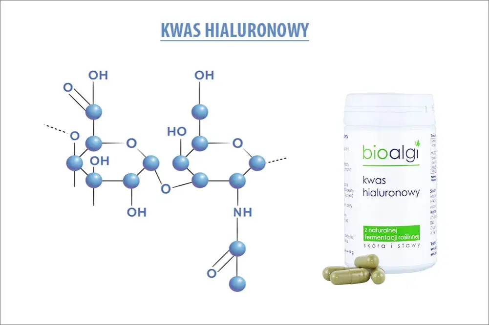 kwas hialuronowy budowa chemiczna skóra nawilżenie