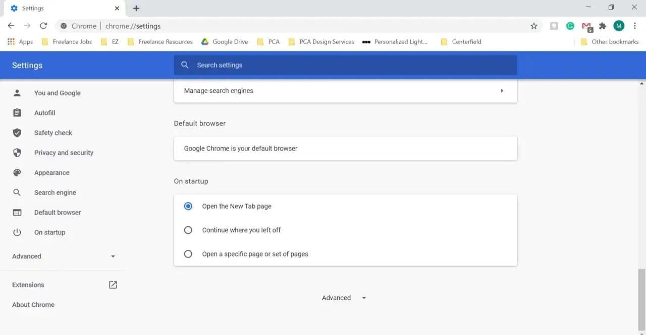 Chrome-Einstellungen: Standardbrowser, Startseite und Suche verwalten. Hier können Sie auch unerwünschte Programme wie Adware entfernen.