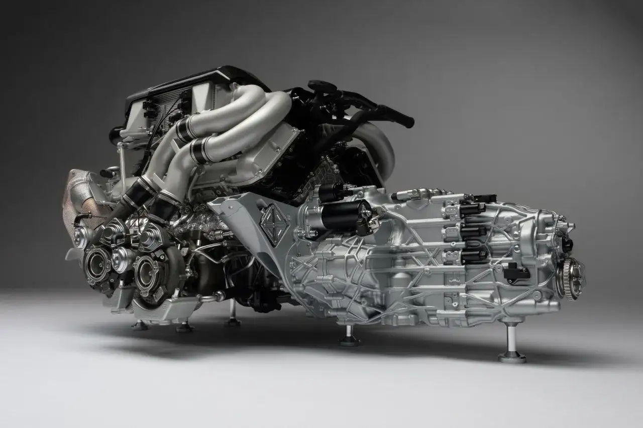 Bugatti Chiron W16 engine