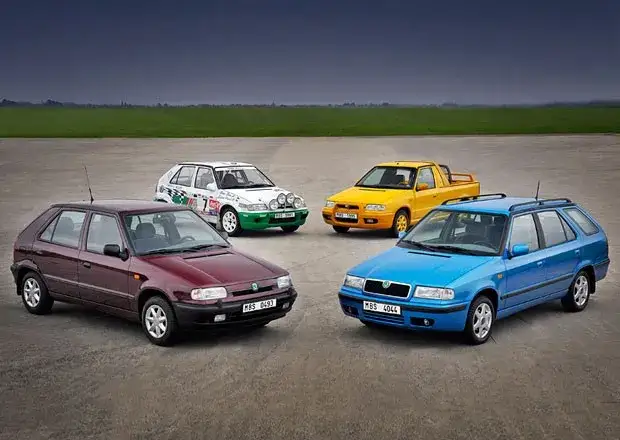 Skoda Felicia tankowanie
