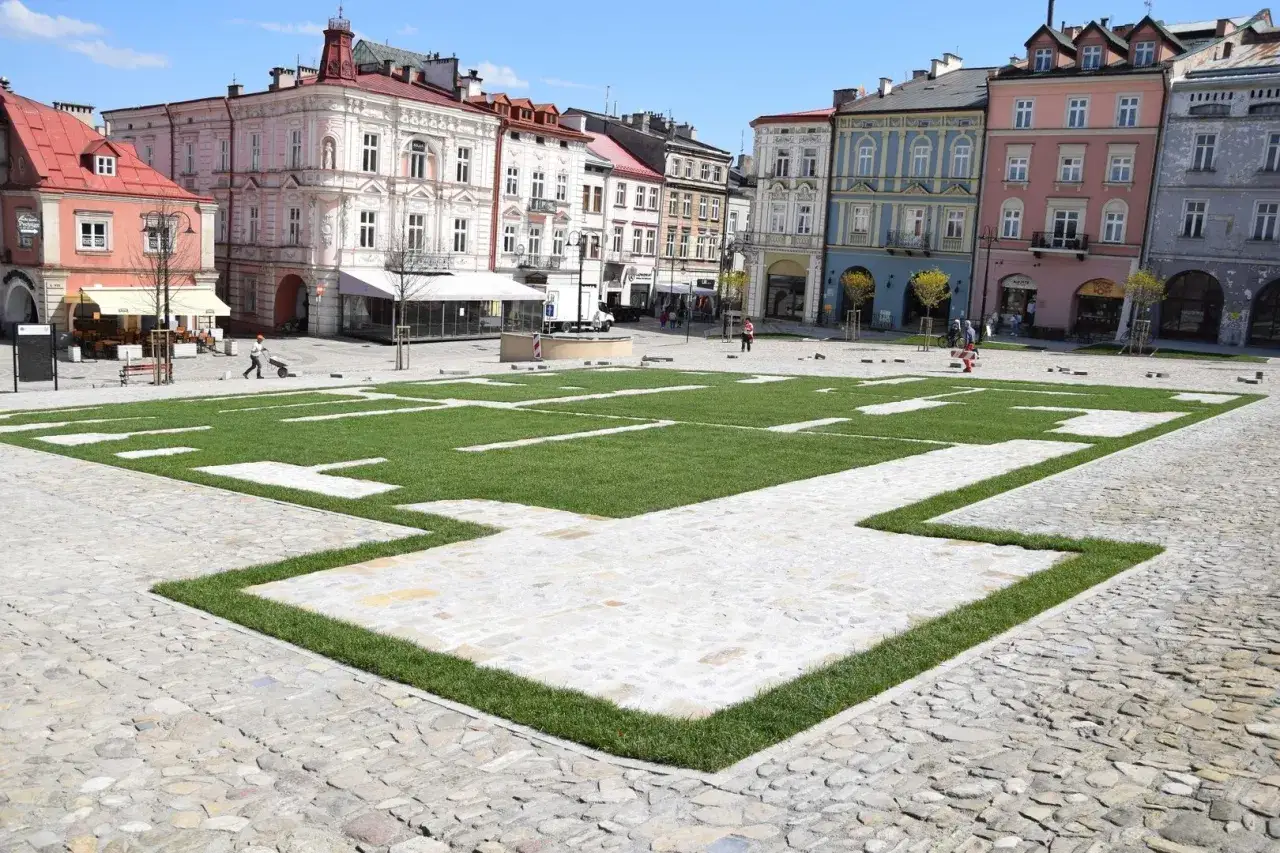Rynek w Przemyślu lub Jarosławiu