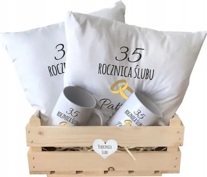 Prezenty na 35. rocznicę ślubu od dzieci