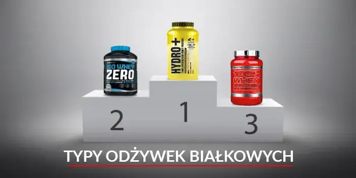 rodzaje odżywek białkowych